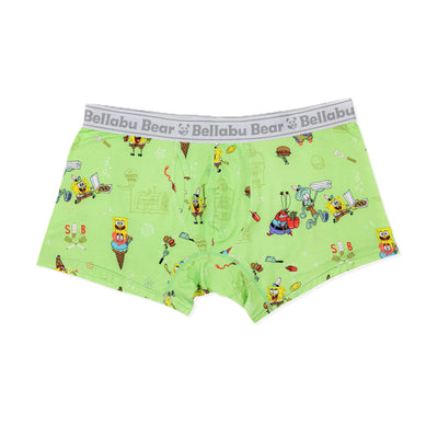 Bellabu Bear - Boy's Boxer Brief SpongeBob Good Vibes 3-Pack