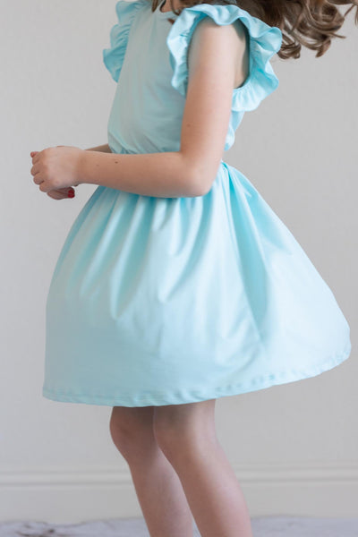 Mila & Rose:  SALE Aqua Twirl Skirt