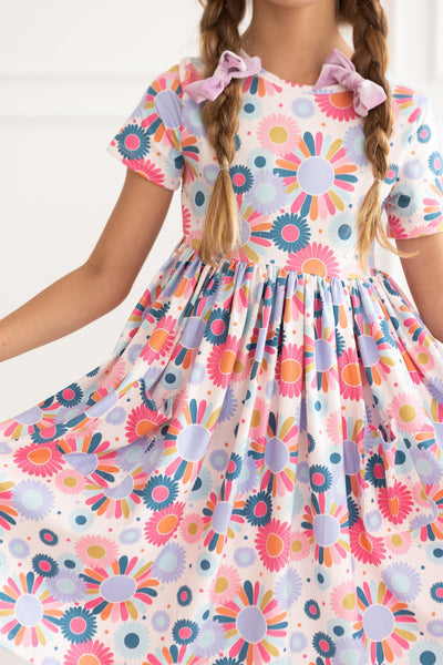 Mila & Rose:  Keep Growing S/S Pocket Twirl Dress