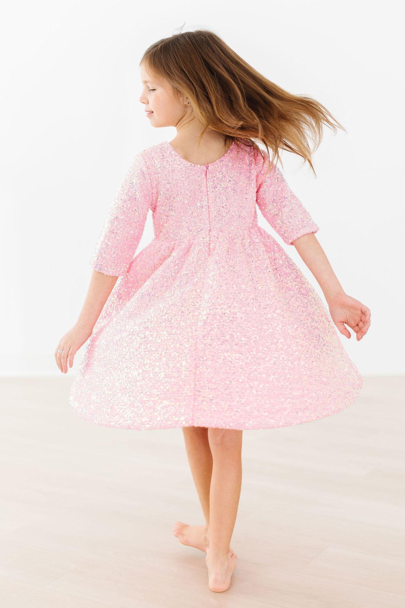 Mila & Rose:  Bubblegum Pink Sequin Dress