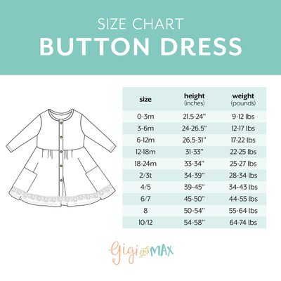 Gigi and Max - Cora Button Dress