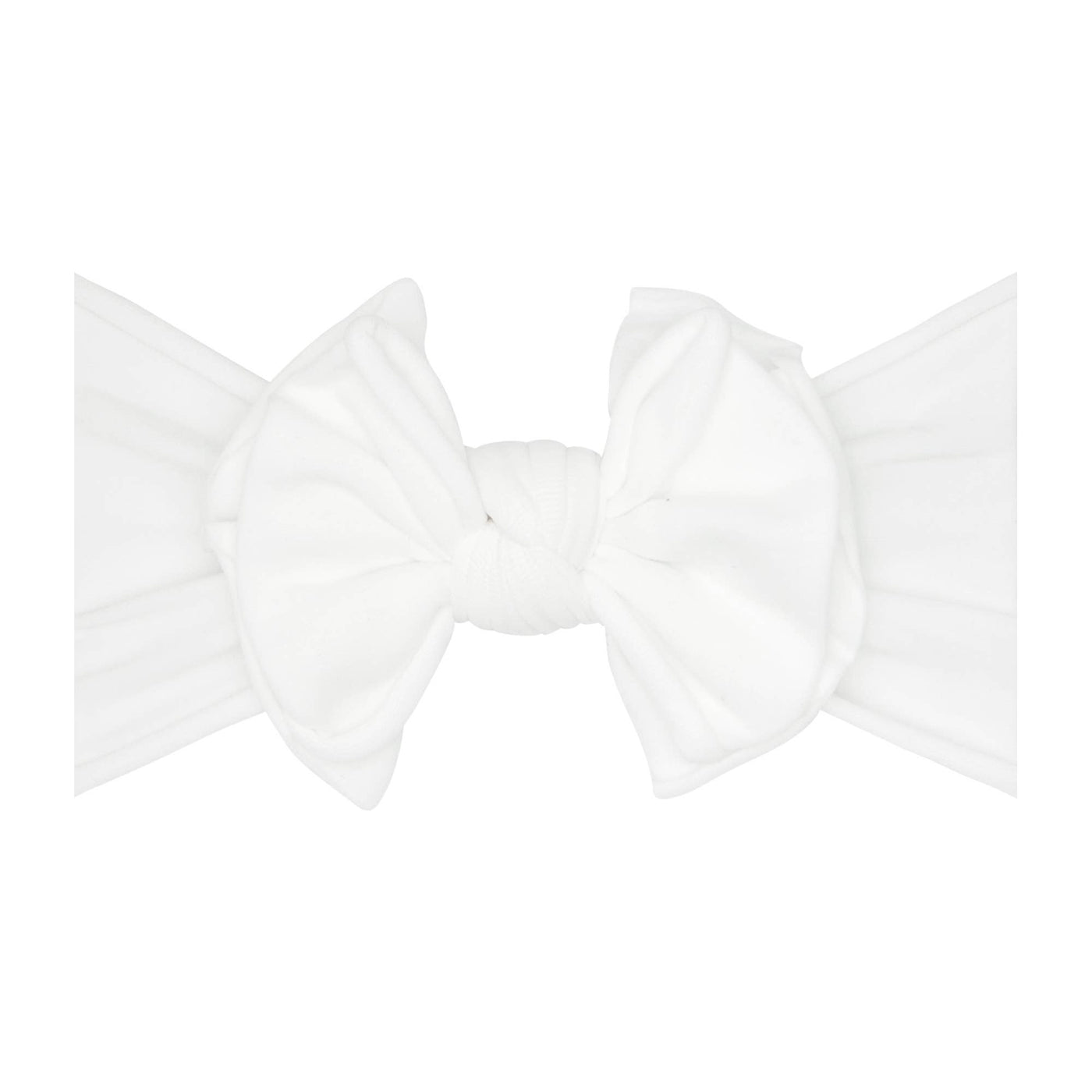 Baby Bling Bows Fab-Bow-Lous Headwrap: White