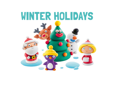 Fat Brain Toys: Hey Clay Winter Holidays Set