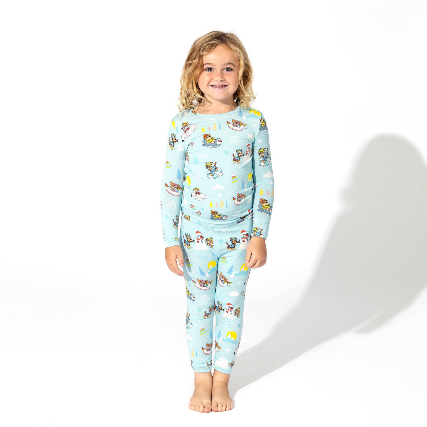 Bellabu Bear Bamboo Pajama Set: PAW Patrol Winter