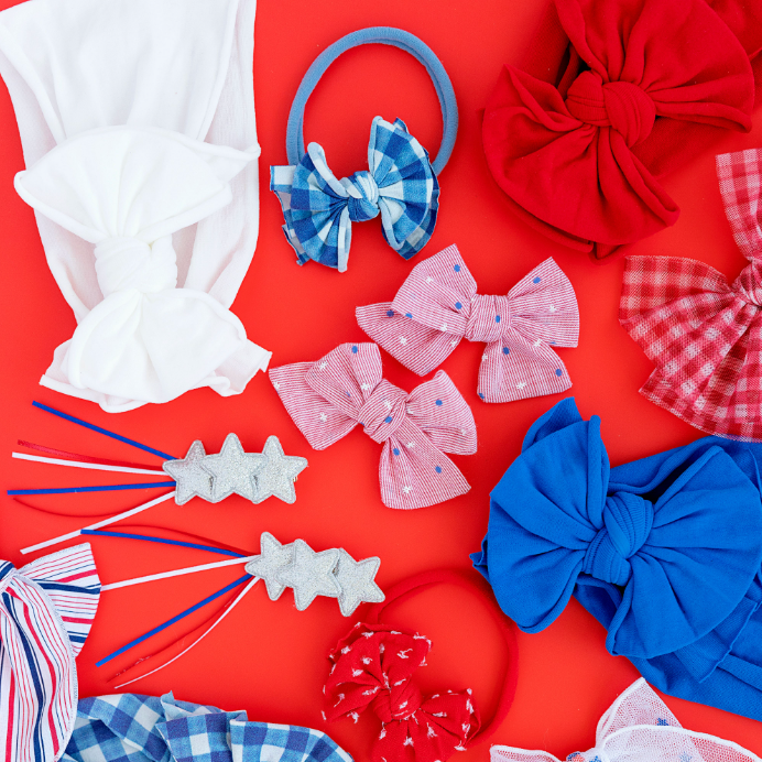 Baby Bling Bows Fab-Bow-Lous Headwrap: Cherry