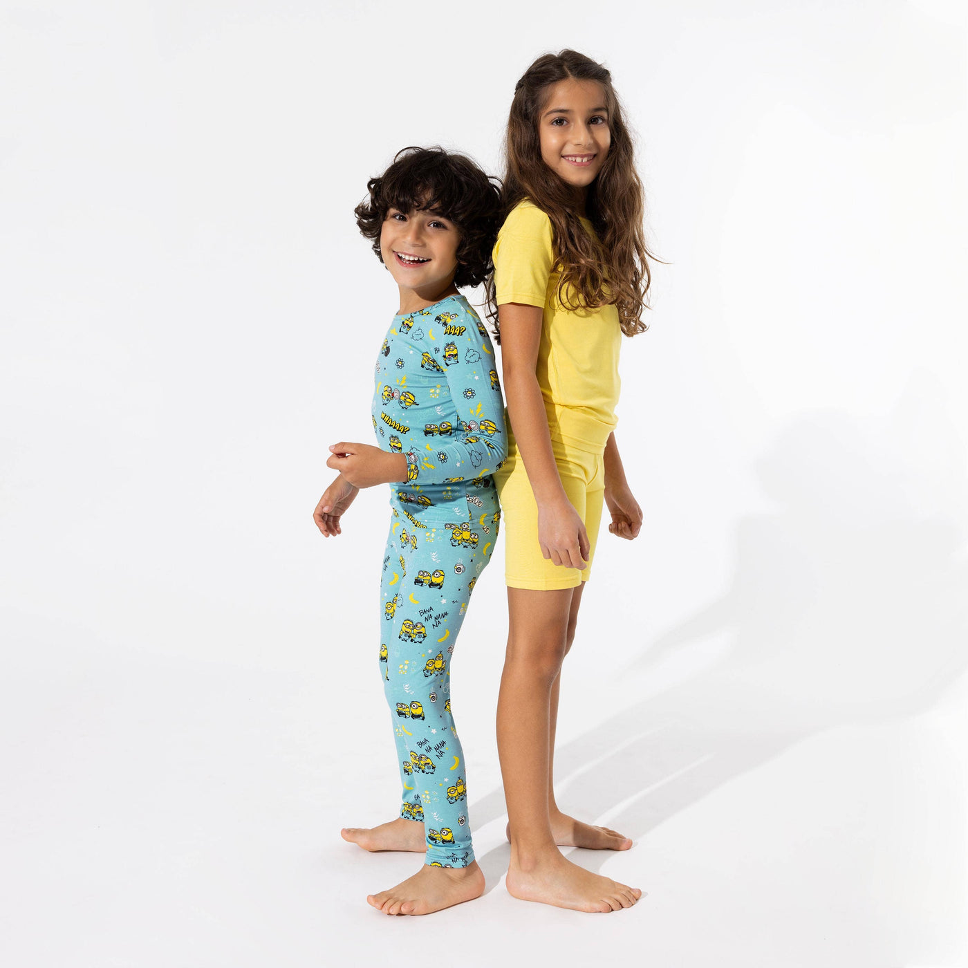 Bellabu Bear Pajama Set: Minions Bello Banana