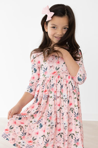 Mila & Rose:  This Little Piggy Twirl Dress