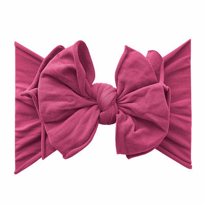 Baby Bling Bows Fab-Bow-Lous Headwrap: Raspberry