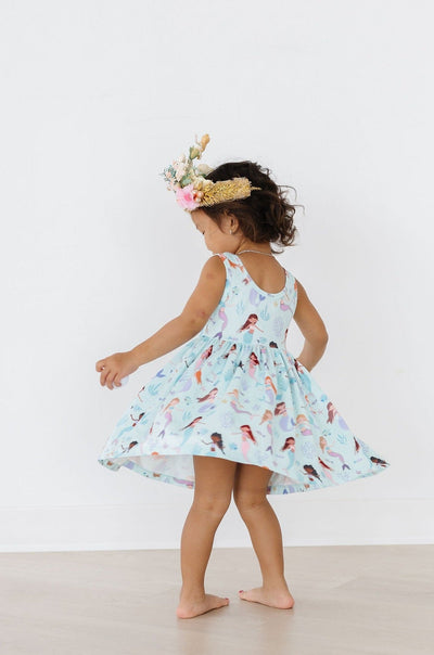 Mila & Rose:  Happy as a Clam Tank Twirl Dress