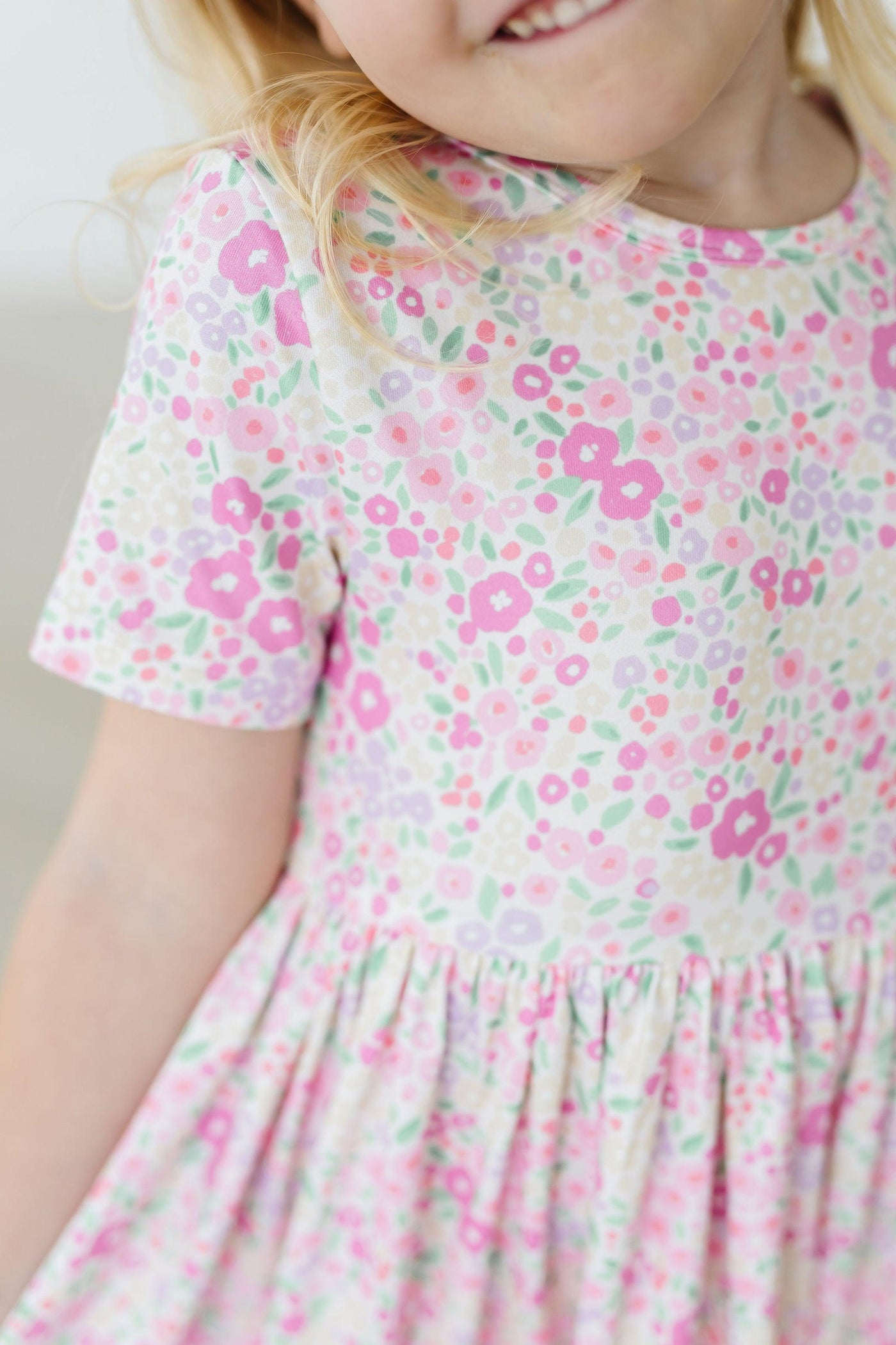 Mila & Rose:  Blooming Beauty S/S Pocket Twirl Dress