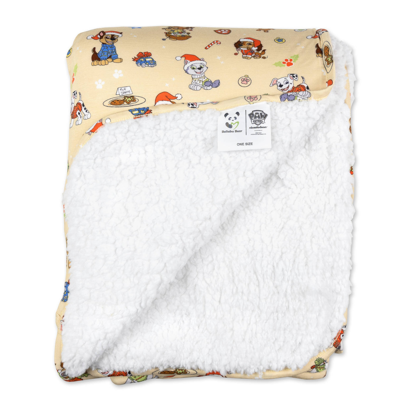 Bellabu Bear Bamboo Blanket: PAW Patrol Jingle Paws