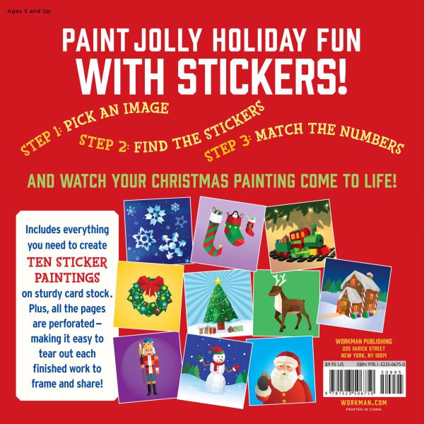 Paint by Sticker Kids: Christmas