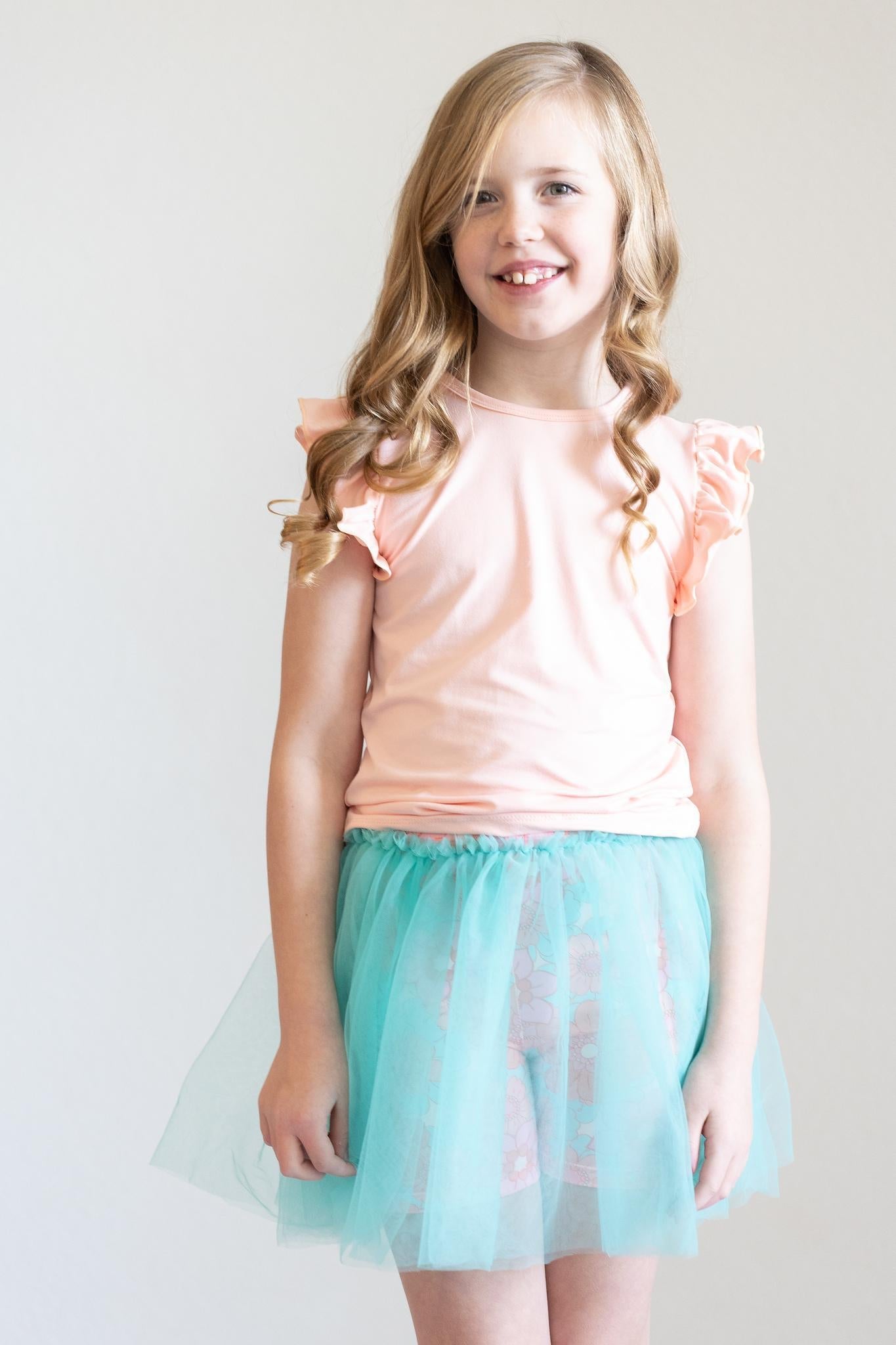 Mila & Rose:  SALE Sweet Gardenia Tutu Shorts