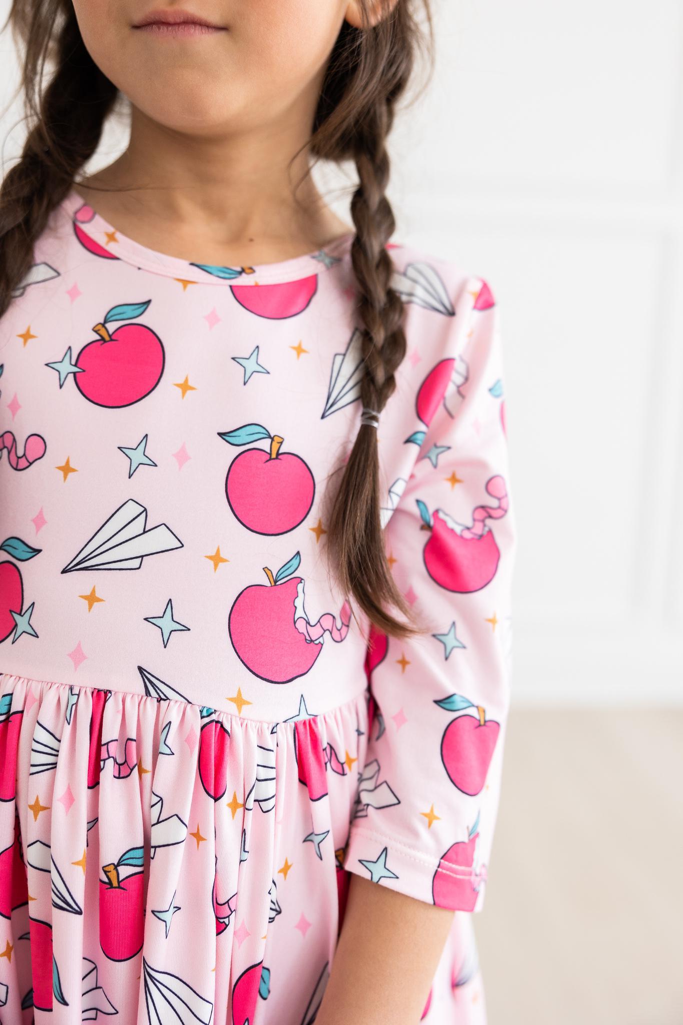 Mila & Rose:  Star Student Pocket Twirl Dress