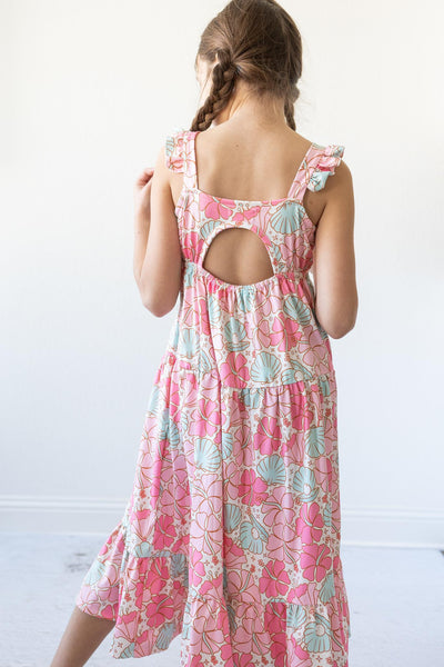 Mila & Rose:  Beach Daze Ruffle Maxi Dress