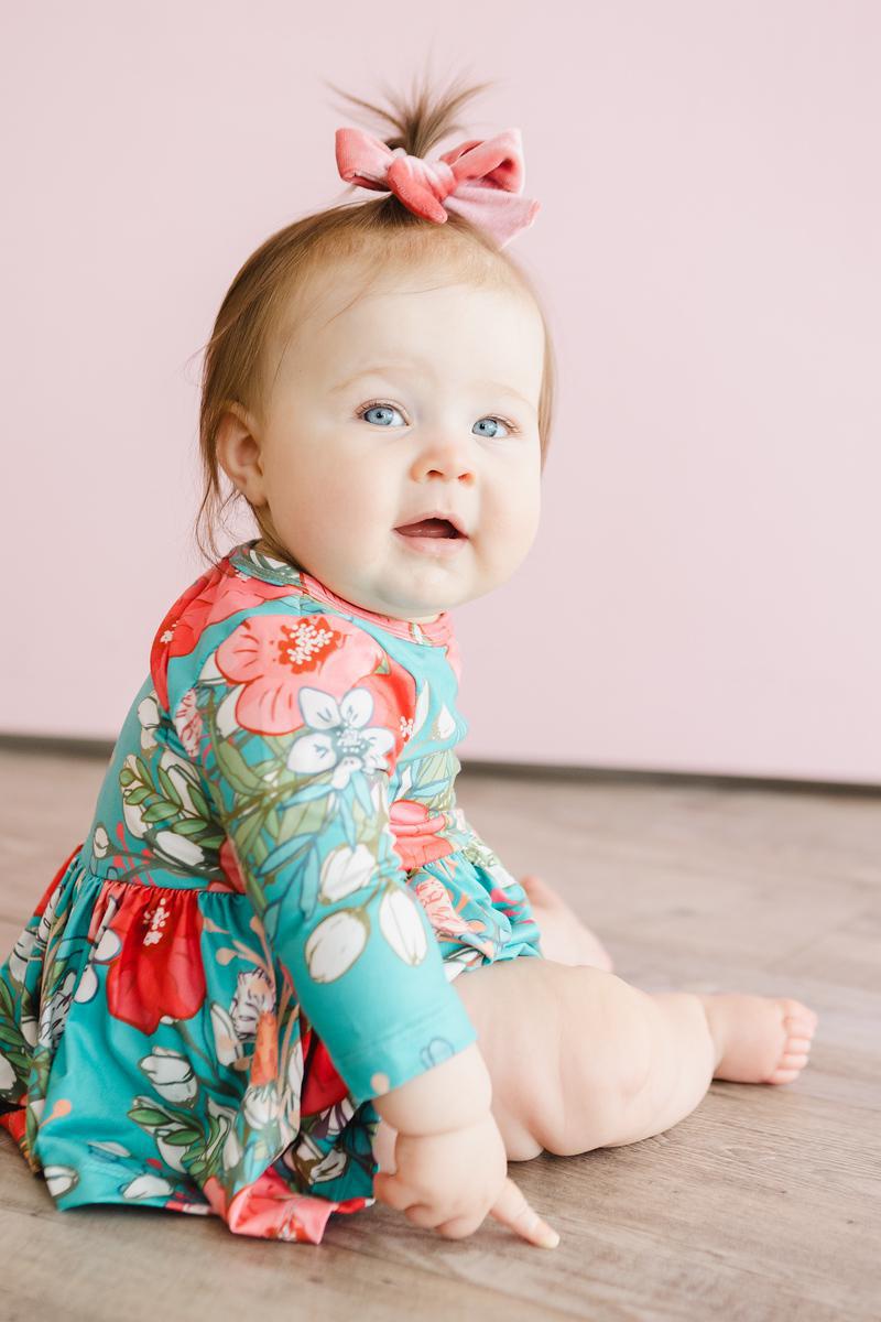 Mila & Rose:  After the Rain Twirl Bodysuit