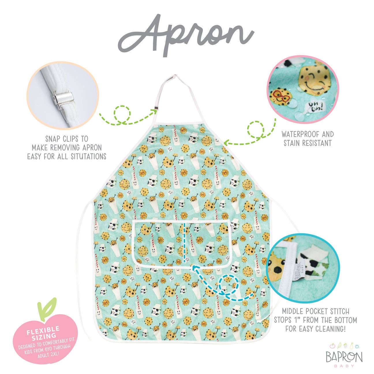 BapronBaby: Cookies & Milk Apron