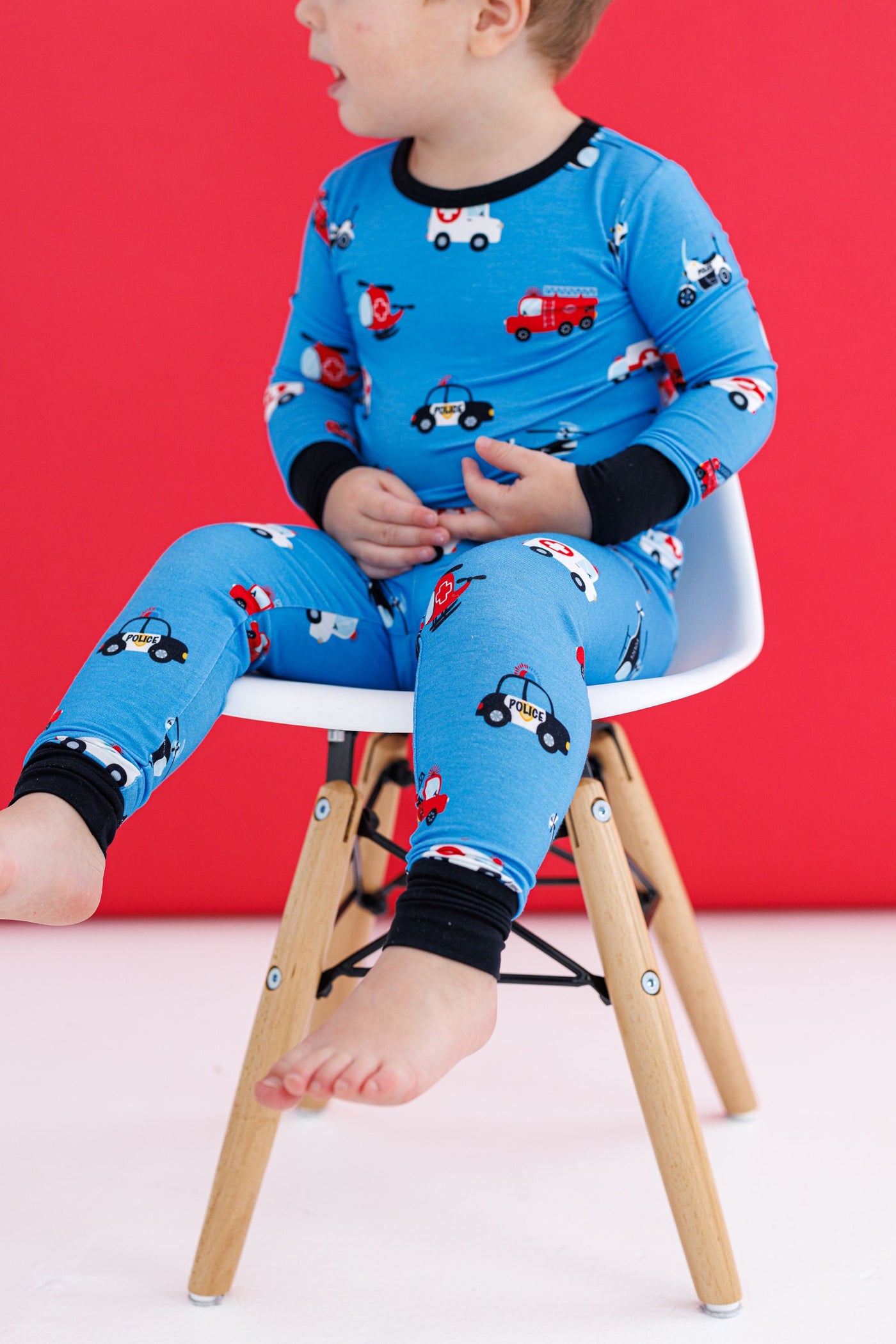 Birdie Bean Pajama Set: Deputy