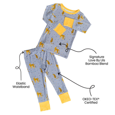 Laree + Co:  Birthday 2024 Bamboo 2-Piece Long Sleeve Set