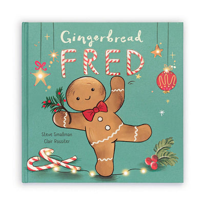 Jellycat Book: Gingerbread Fred Book