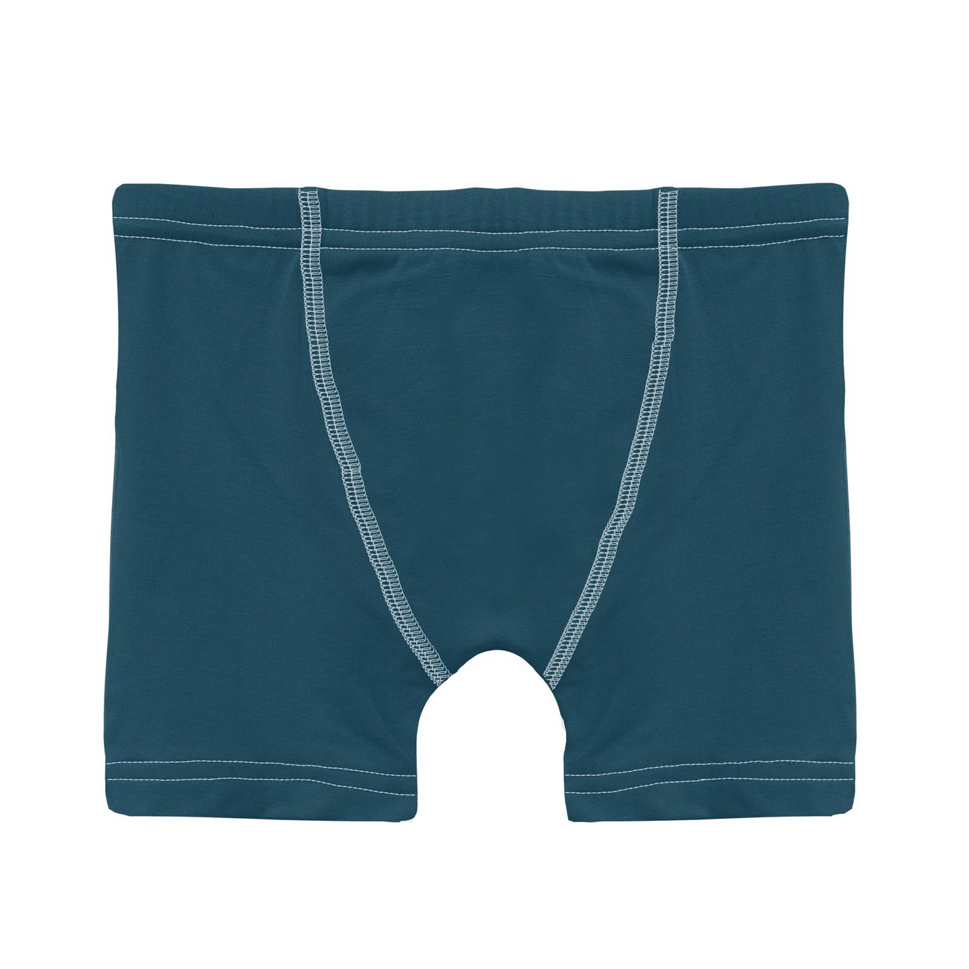 Kickee Pants Boy's Boxer Brief Set of 3: Stormy Sea Splashing Whales, Peacock & Natural Boat Rope