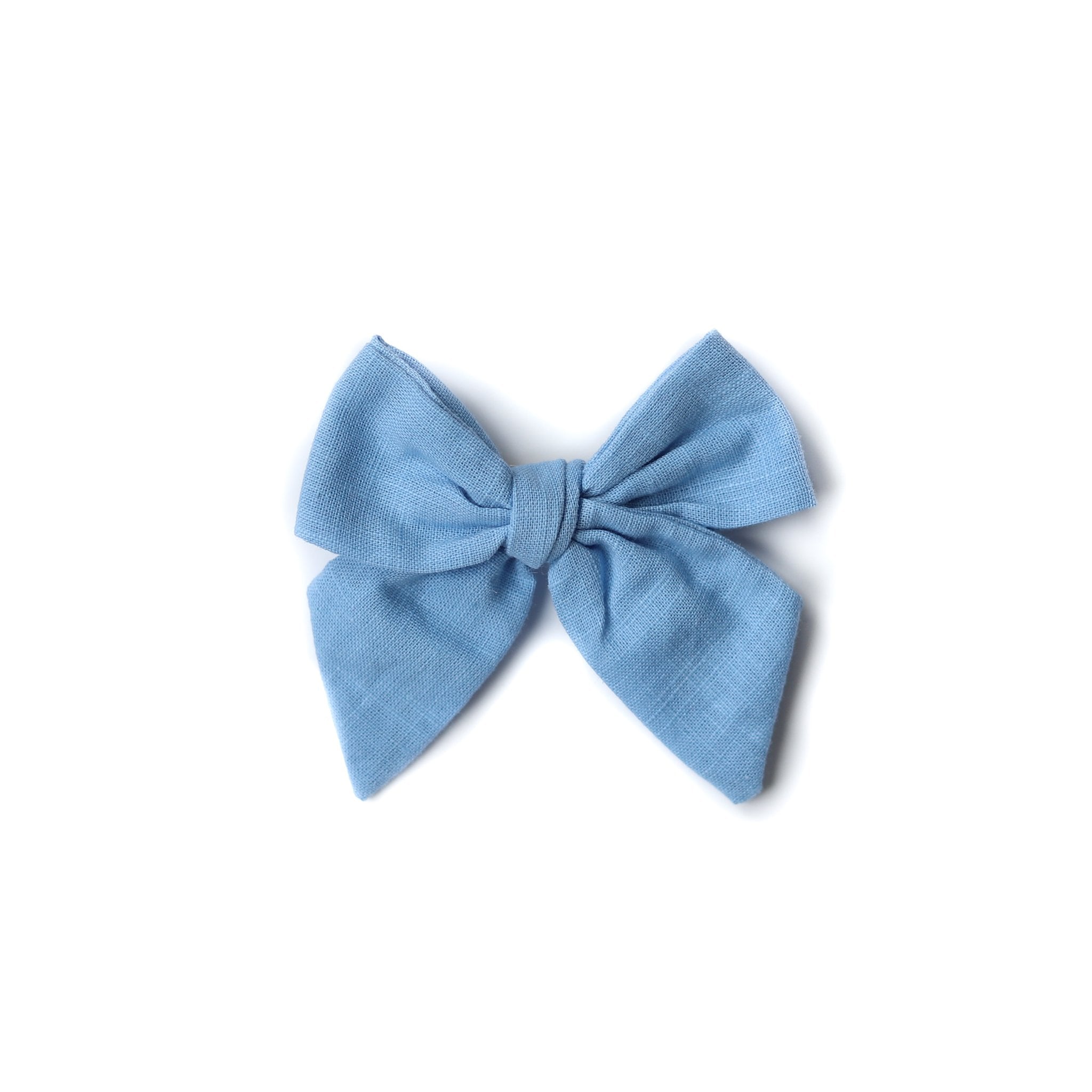 Little Lopers Vintage Linen Darling Bows: Bluebell – Bellies to Babies ...