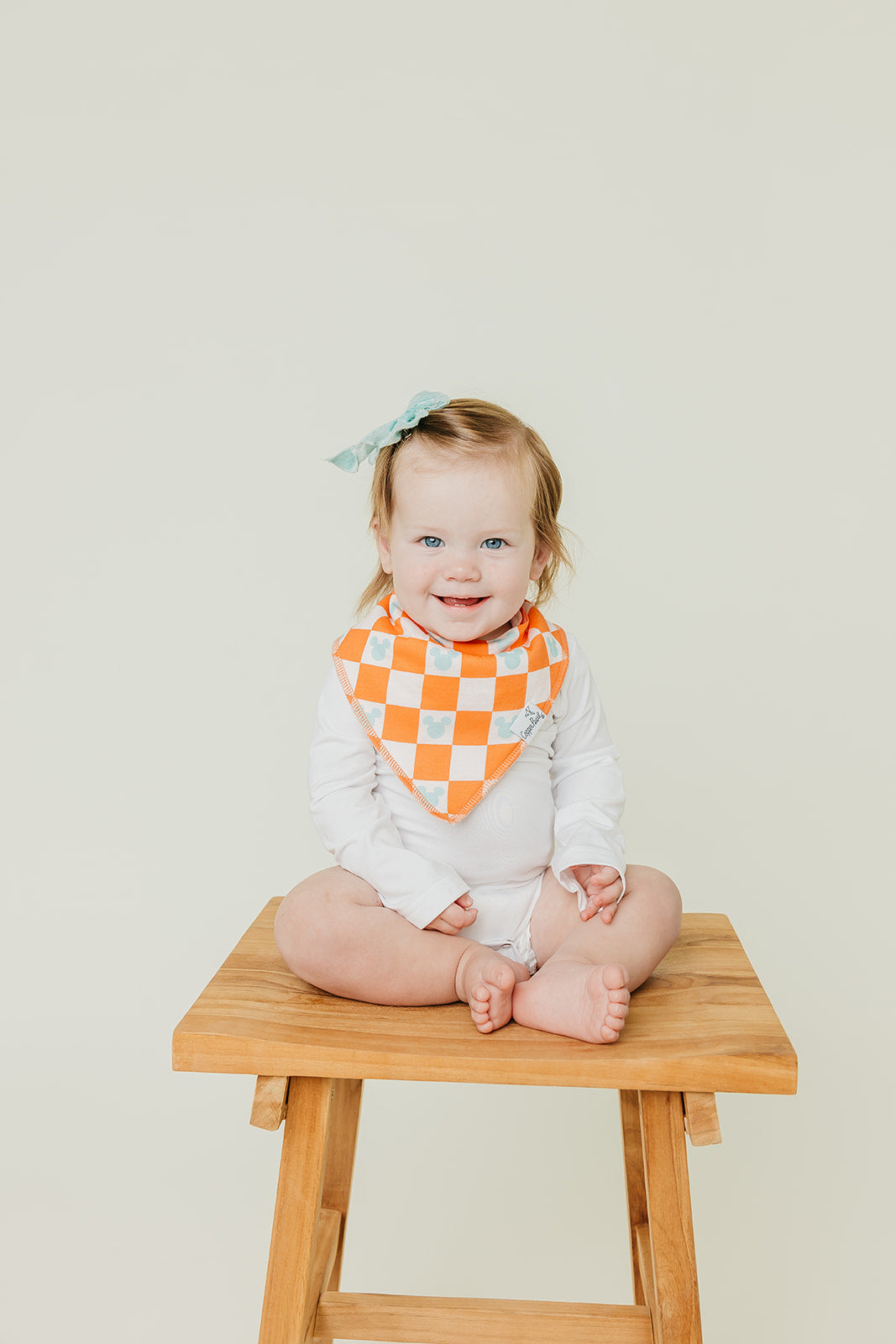 Copper Pearl Bandana Bib Set: Mickey Mouse's Boo Bash