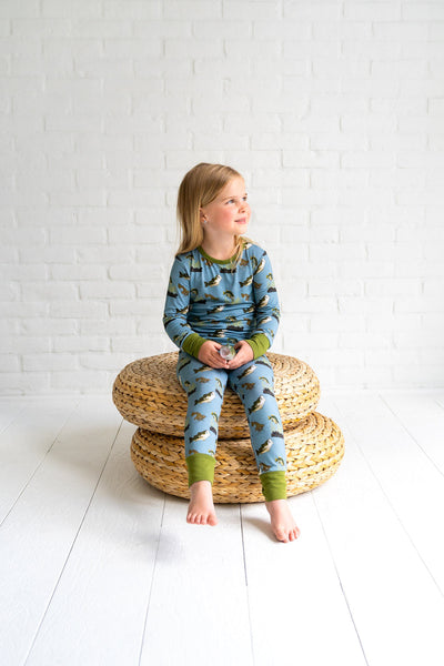 Laree + Co:  Malakai Bamboo 2-Piece Long Sleeve Set