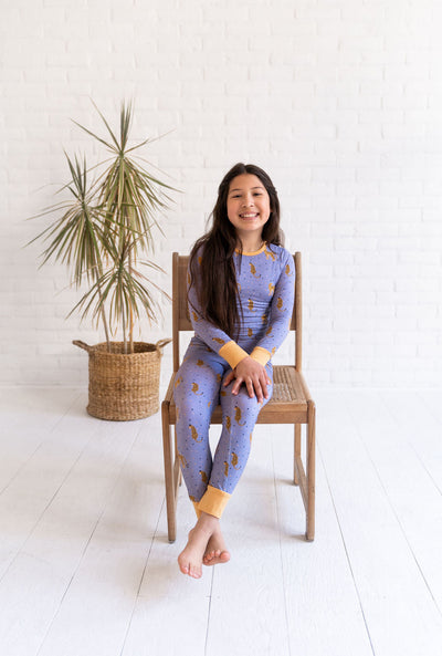 Laree + Co:  Birthday 2024 Bamboo 2-Piece Long Sleeve Set