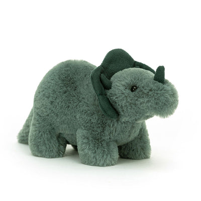 Jellycat: Fossilly Triceratops (Multiple Sizes)