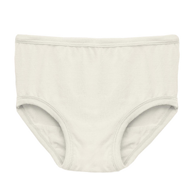 Kickee Pants Girl's Underwear Set of 3: Natural Flying Pigs, Natural & Cake Pop Baby Bumblebee