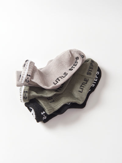 Little Bipsy Sock 3-Pack: Army Camo