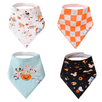 Copper Pearl Bandana Bib Set: Mickey Mouse's Boo Bash