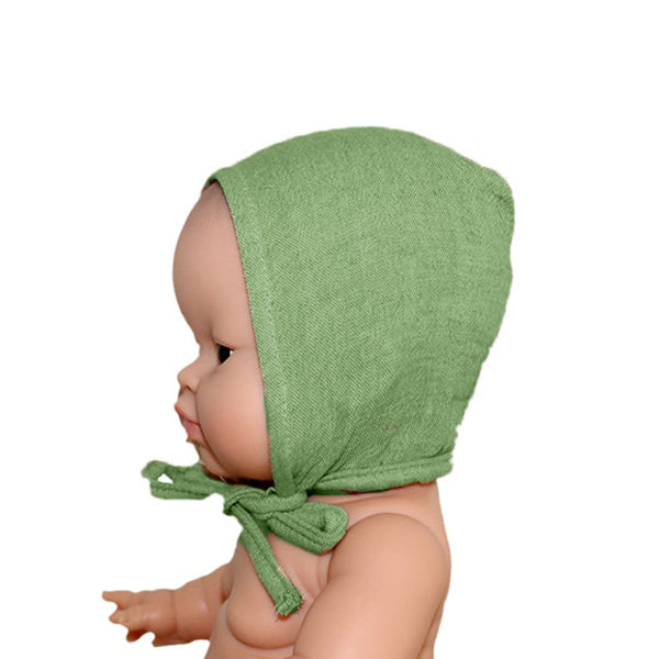 Minikane Doll Clothes: Baby Doll Round Hat – Olive Green