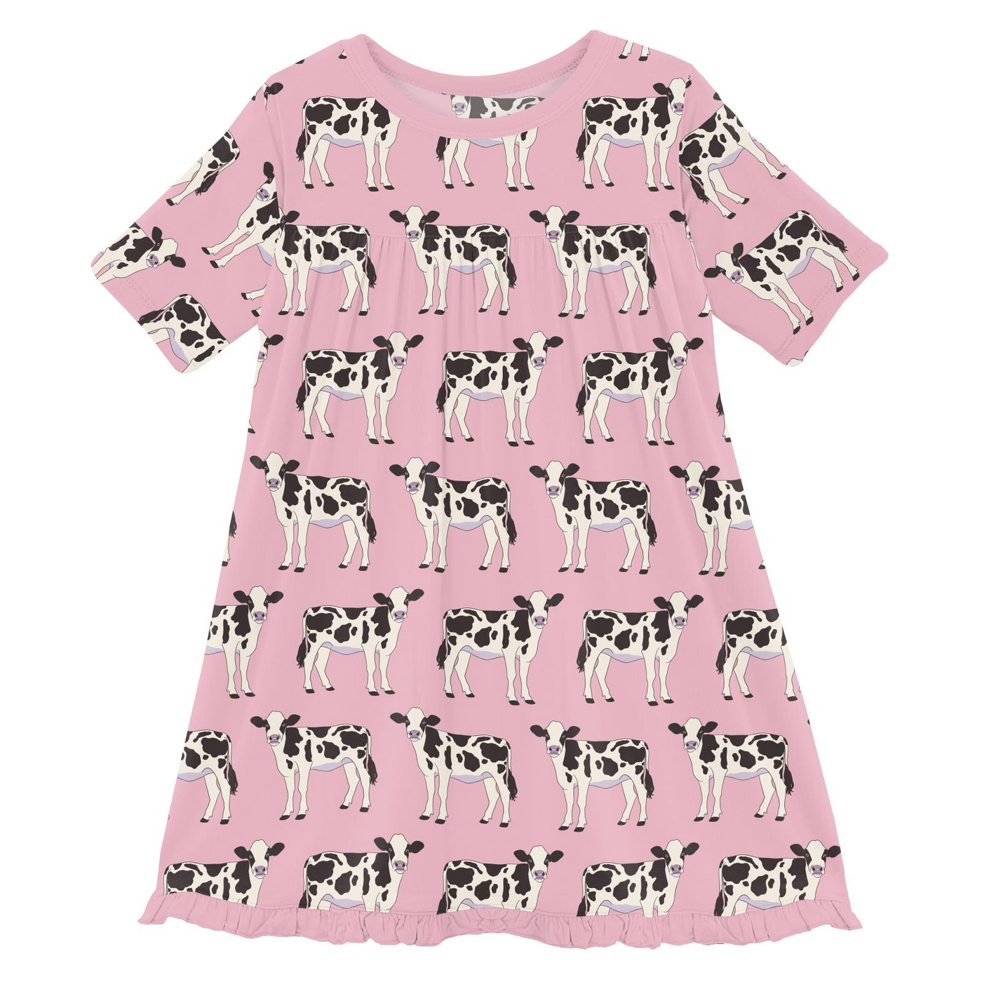 Kickee Pants Swing Dress: Cake Pop Cows