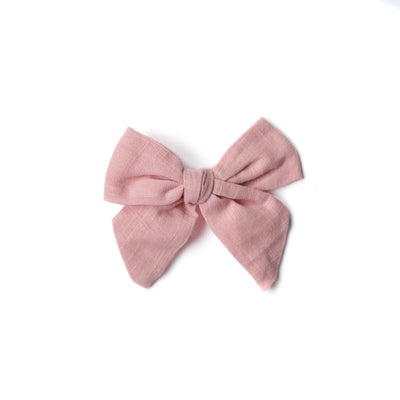 Little Lopers Vintage Linen Darling Bows: Romance