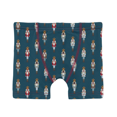 Kickee Pants Boy's Boxer Brief: Peacock Nutcracker