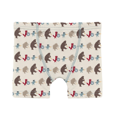 Kickee Pants Boxer Brief: Natural Marching Band