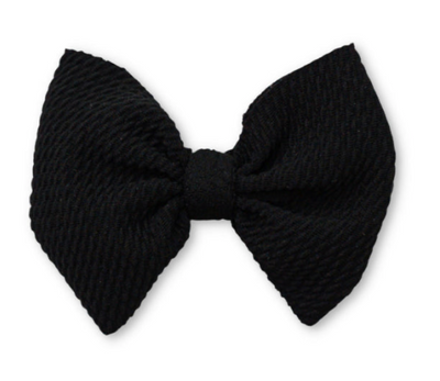 Little Lopers Bow: Black