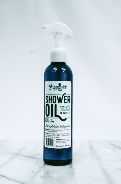 Fizz Bizz Shower Oil: Naked