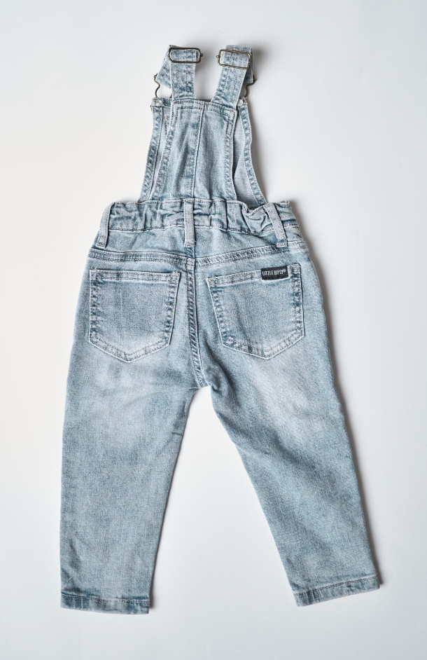 Little Bipsy Denim Overall: Light Wash