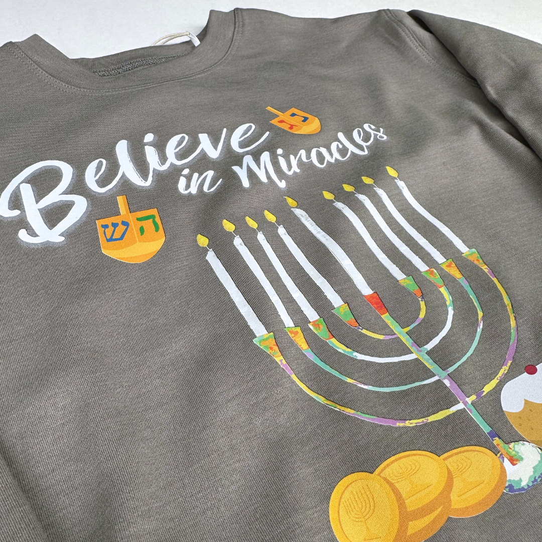 Chanukah Kid's Crewneck Sweatshirt