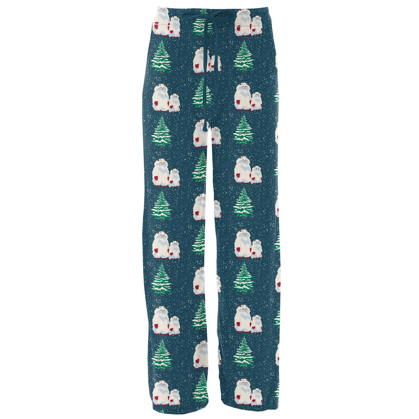 Kickee Pants Women's Lounge Pants: Peacock Yeti