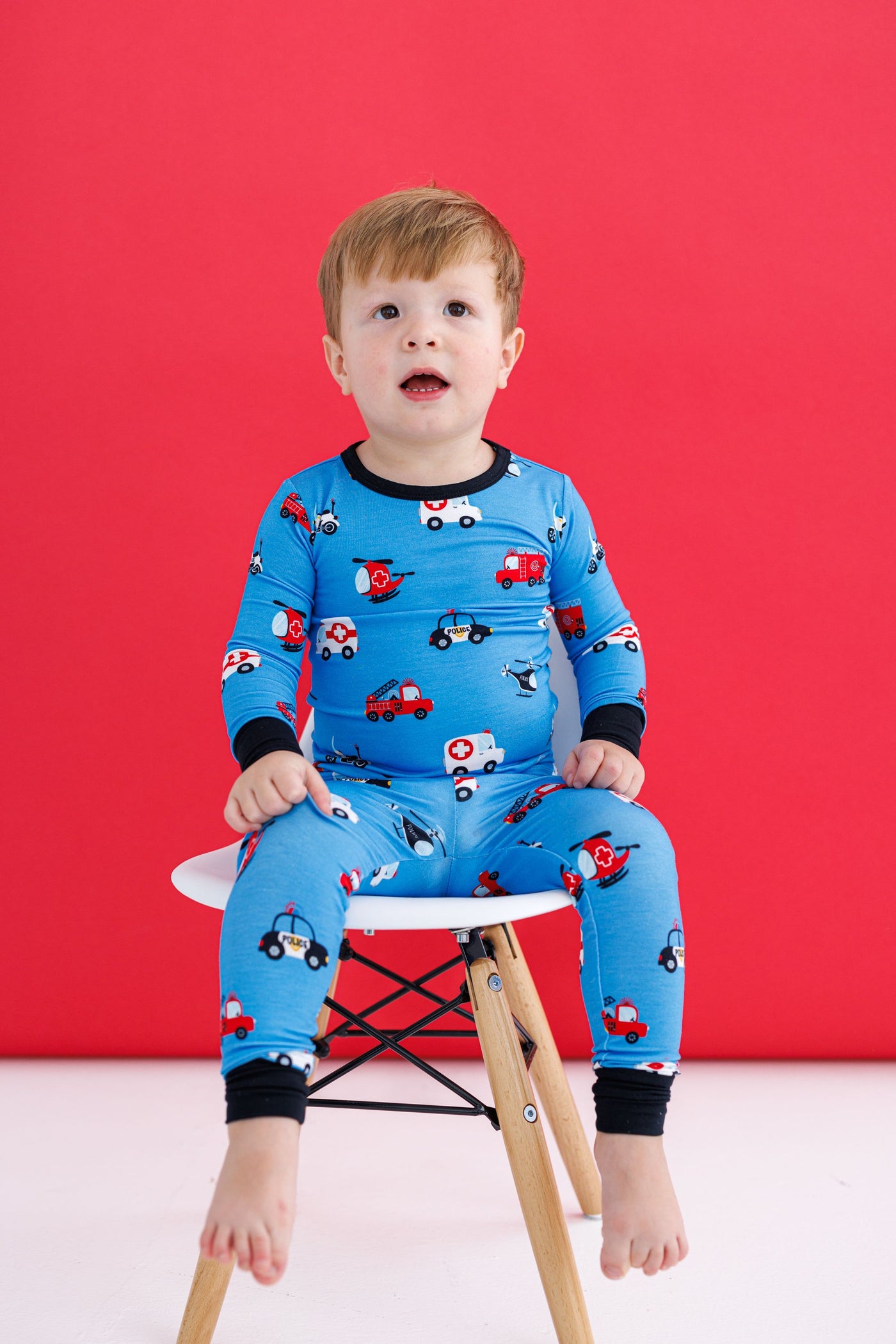 Birdie Bean Pajama Set: Deputy