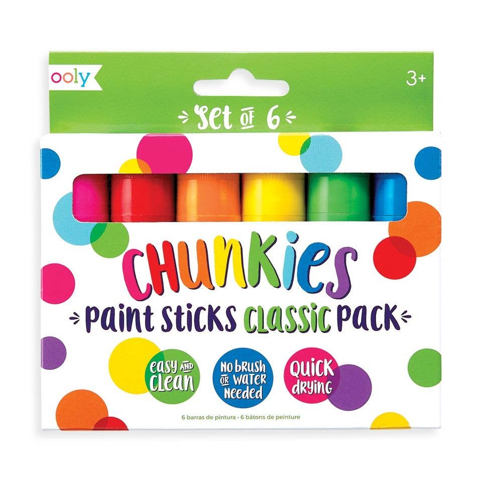 OOLY Chunkies Paint Sticks: Classic