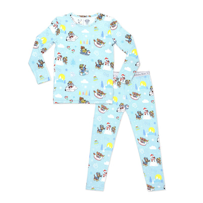 Bellabu Bear Bamboo Pajama Set: PAW Patrol Winter