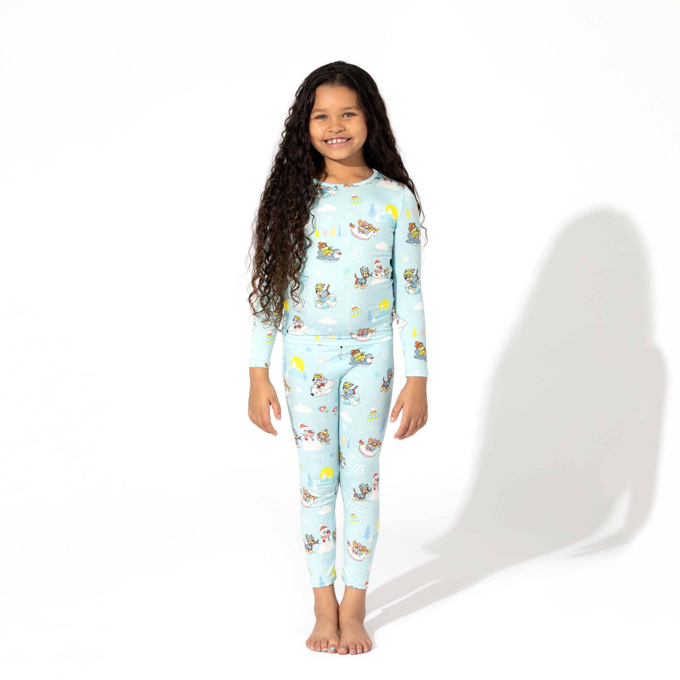 Bellabu Bear Bamboo Pajama Set: PAW Patrol Winter