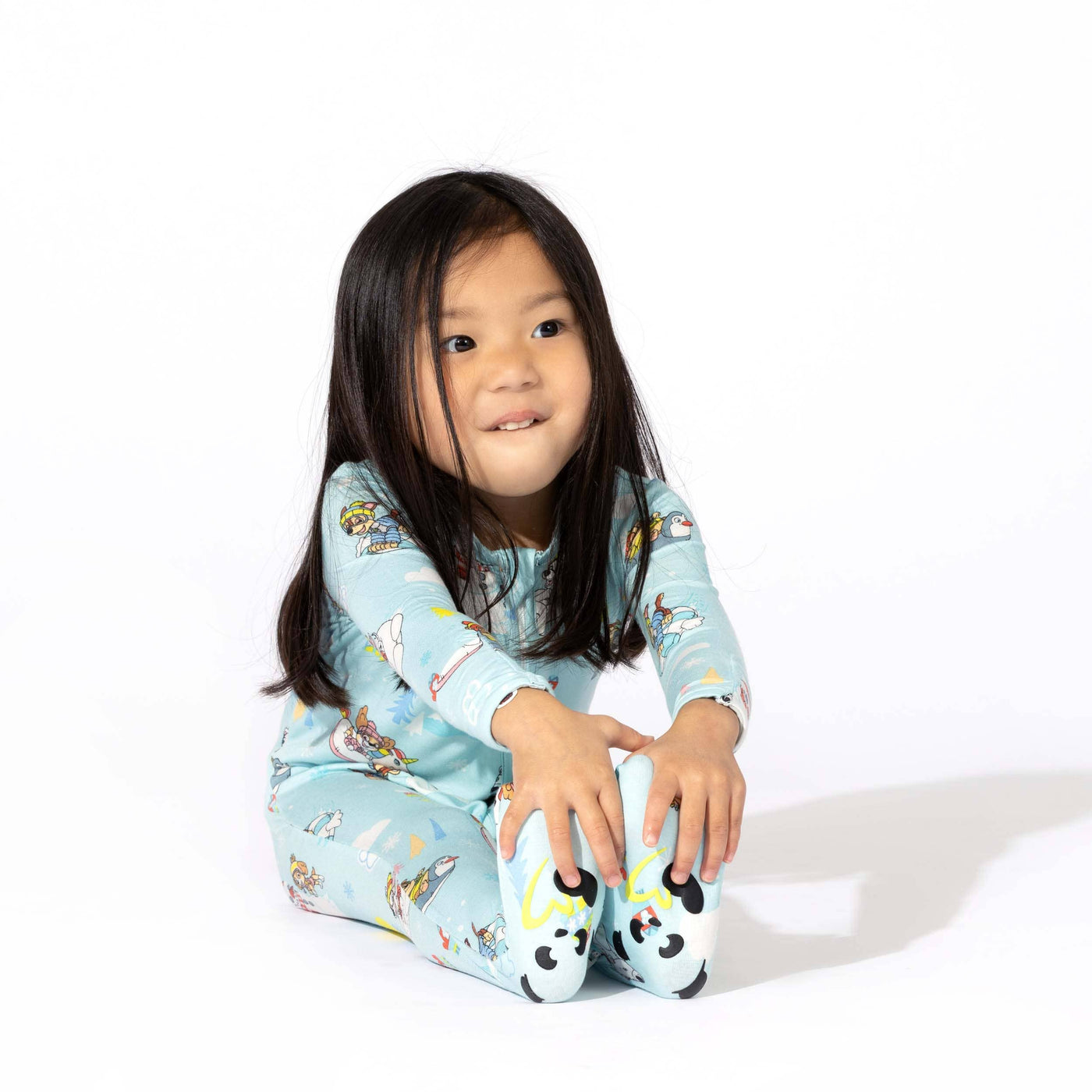 Bellabu Bear Bamboo Convertible Footie: PAW Patrol Winter