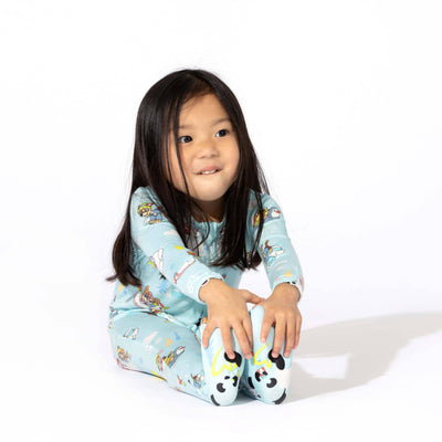 Bellabu Bear Bamboo Convertible Footie: PAW Patrol Winter