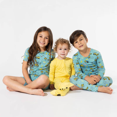 Bellabu Bear Pajama Set: Minions Bello Banana